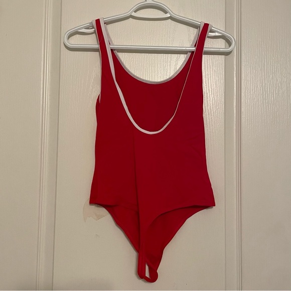 TNA Red Bodysuit - Size S - Picture 2 of 3
